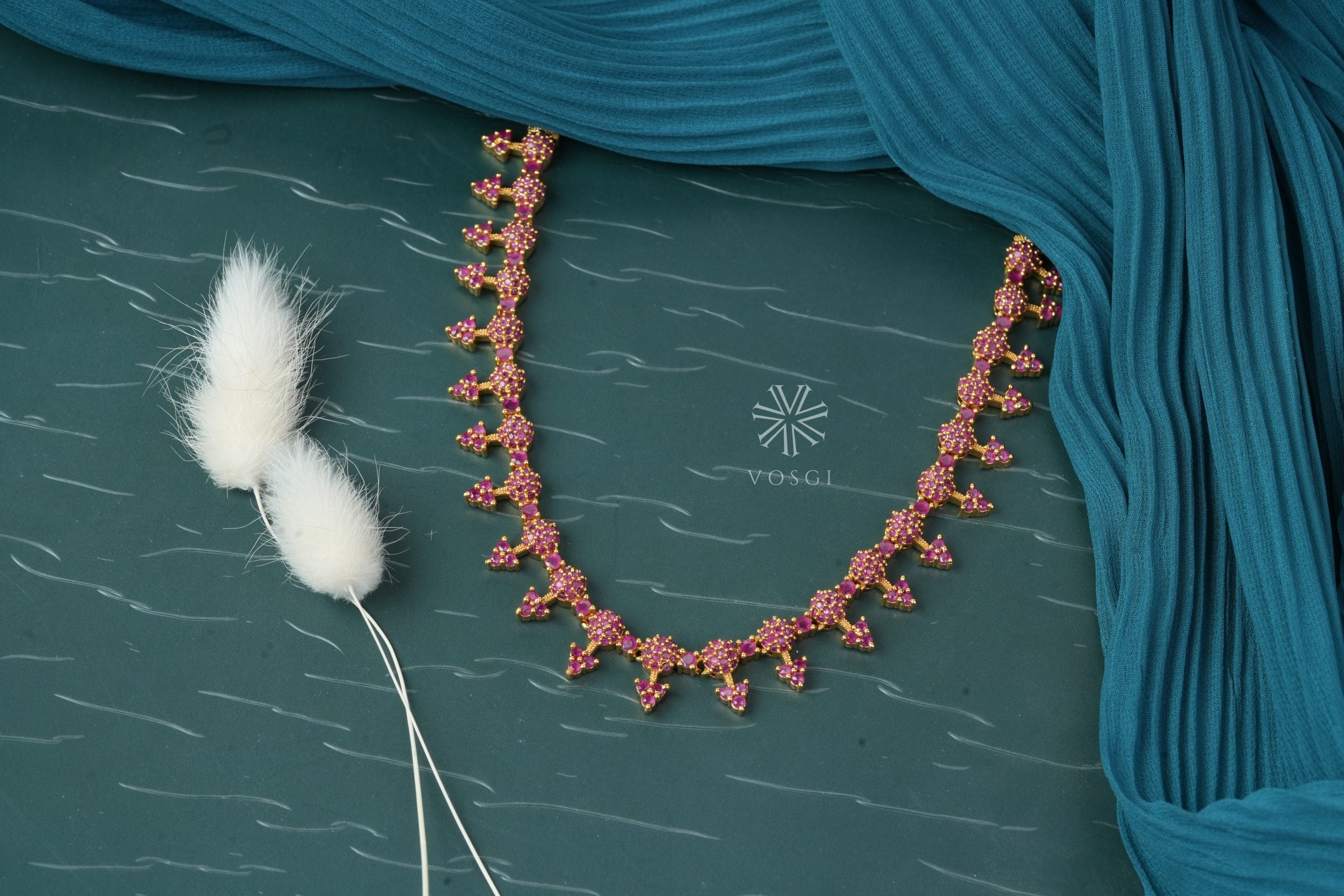 ruby necklace for women