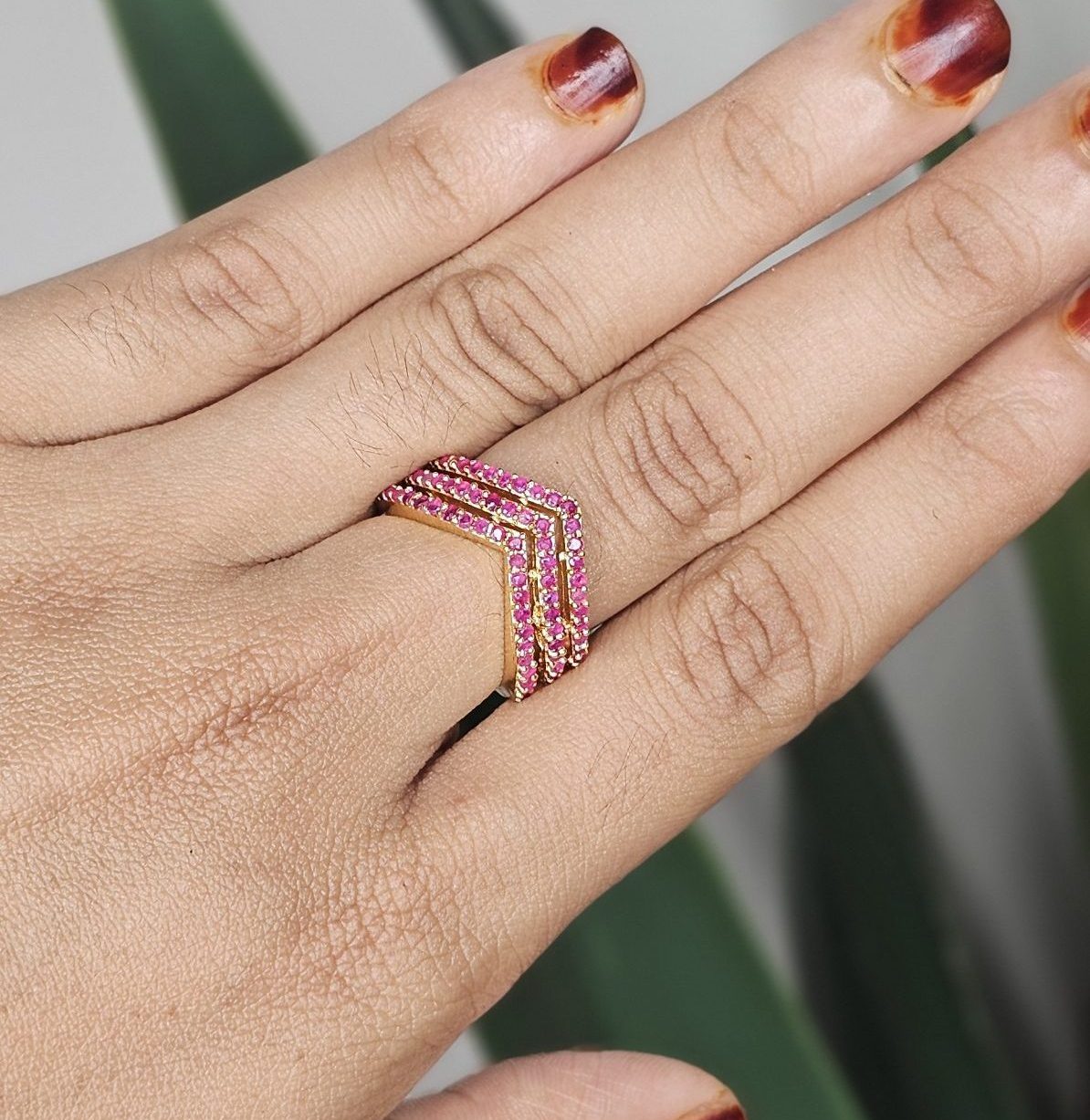 Gold Platted Ring for wedding