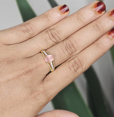 gold toned ring for wedding