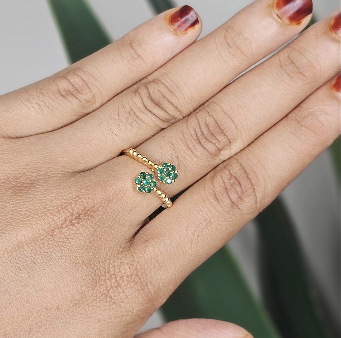 Gold Platted Ring for women