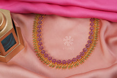 traditional temple necklace for women