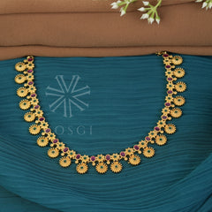 gold plated necklace for women