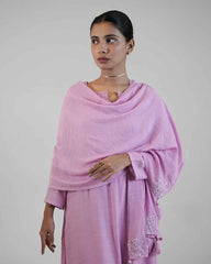 Pink Hand Embroidered Kurta Set