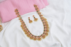 TEMPLE NECKLACE SET FOR WOMEN