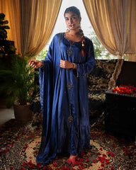 Royal Blue Hand Embroidered Suit Set