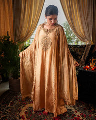 Royal Golden Hand Embroidered Suit Set