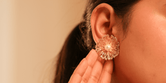 FLOWER STUD FOR WOMEN