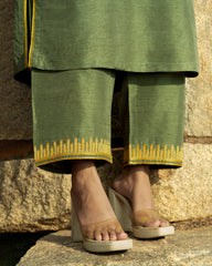 Sage Green and Powder Blue Kurta Set