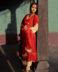 Royal Red Kurta Set