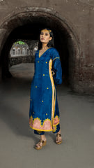 Royal Blue Kurta Set