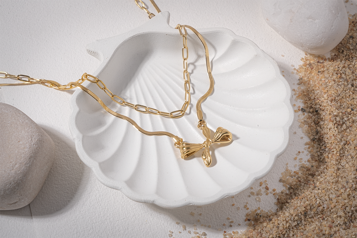 Golden Twist Necklace