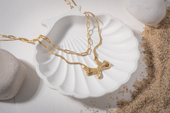 Golden Twist Necklace