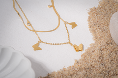 vosgi two layered necklace for women