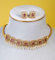 Pearl & Gemstone Choker