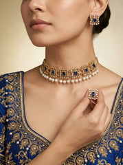 Pearl & Gemstone Choker