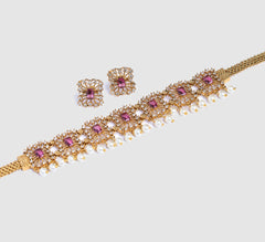 Pearl & Gemstone Choker