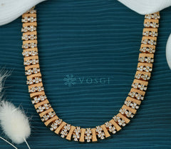 GOLD TONED LONG NECKLACE FOR WOMEN