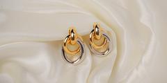 Chic Fusion Interlock Earrings