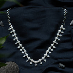 Cutwork Design Gemstones - Stone Jewellery Set(N-450)
